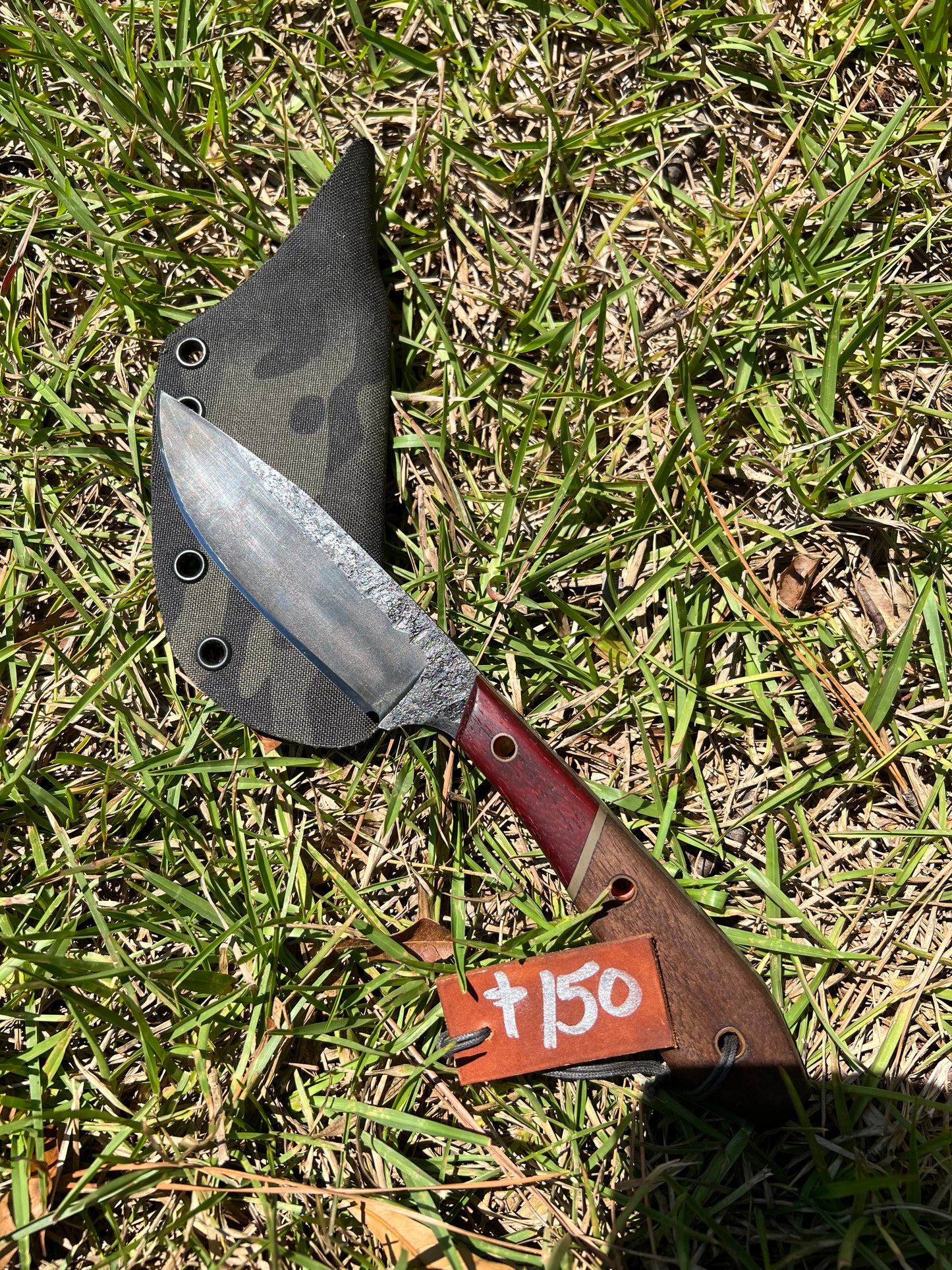 Custom drop point knife