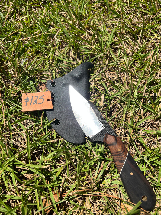 Custom clip point knife